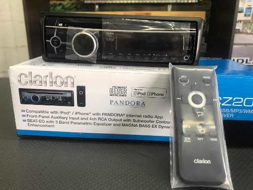 Reproductor Clarion Cd Usb Mp3 Wma iPod iPhone