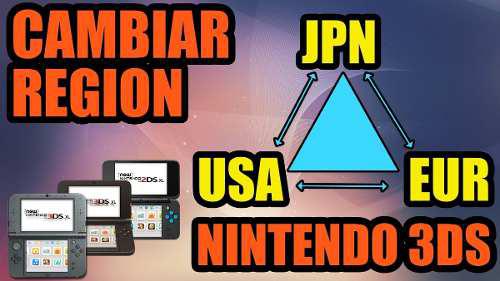 Cambio De Región De Nintendo 3ds