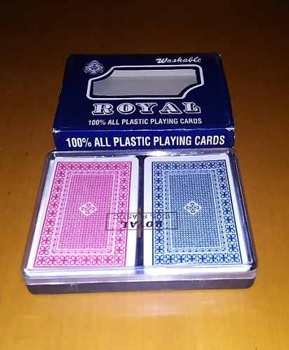 Cartas Royal Plasticas Poker