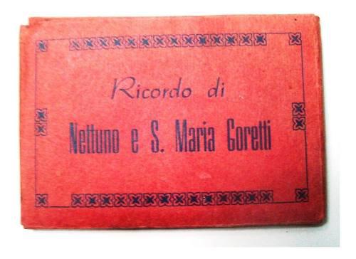 Cuaderno De Postales Color Vintage Ricordo Di Nettuno