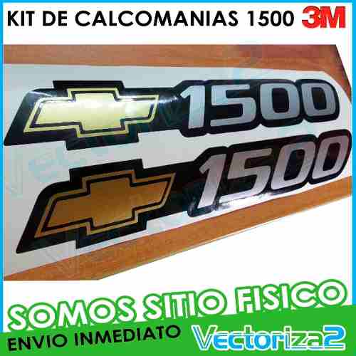 Kit Calcomanias  Chevrolet Silverado Cheyenne