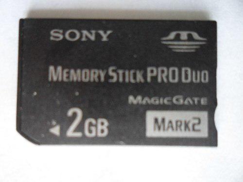Memoria Digital Sony 2gb Memory Stick Produo Mark 2 Magic Gc