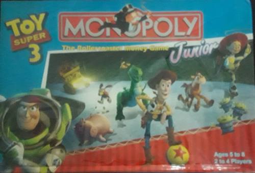 Monopolio Toy Story Juego De Mesa Juguetes Niño Niña