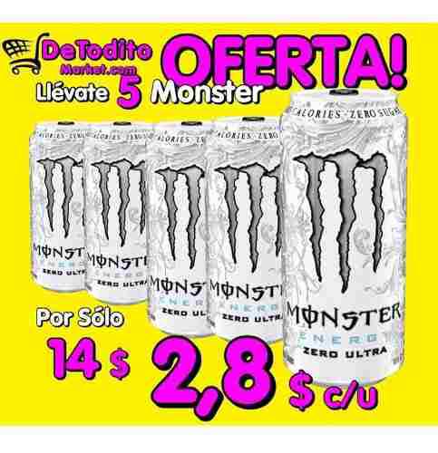 Monster Zero Bebida Energizante