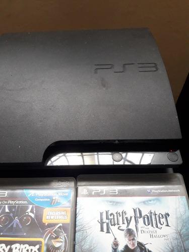 Play Station 3 Con Tres Juegos Originales