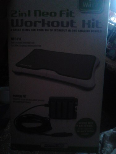 2 En 1 Neo Fit Workout Kit Para Wii Fit