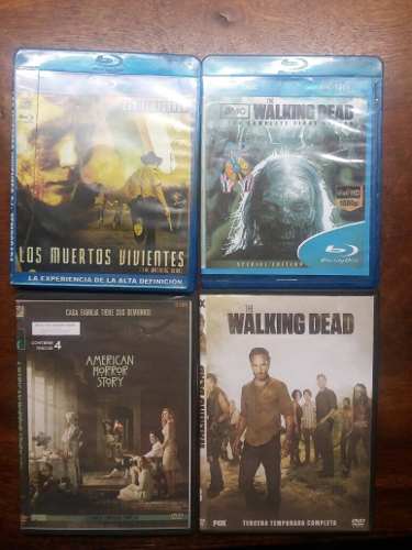 3 Tempadas De The Walking Dead + 1 Ameican Horror Story