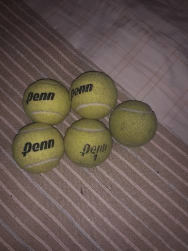 5 Pelotas De Tenis Usadas Penn