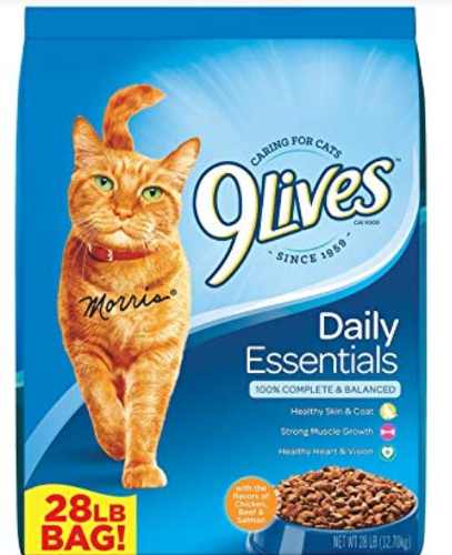 9 Lives. Alimento Para Gatos De 28lb