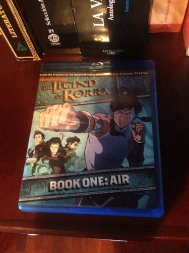 Avatar: La Leyenda De Korra, Libro Uno. Original Blu Ray.