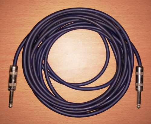 Cable Plug De 1/4 Para Instrumentos Musicales 5.5 Metros