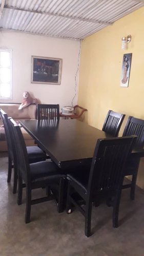 Comedor Moderno 6 Puestos. Flete Incluido