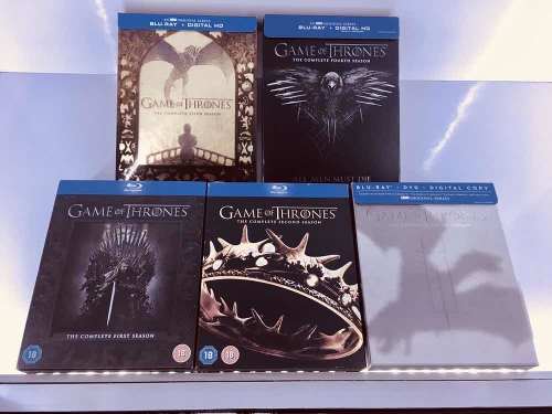 Game Of Thrones Temporadas 1-5 Blu-ray Originales Coleccion