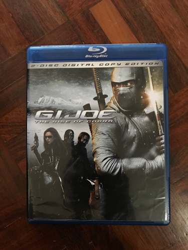 Gi Joe 1 The Rise Of Cobra Blu-ray Original