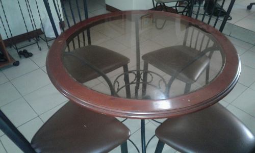 Juego De Comedor 4 Puestos (105 D)