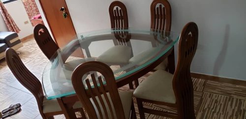 Juego De Comedor De 6 Puestos