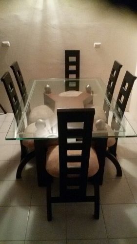 Juego De Comedor De Lujo 6 Puestos