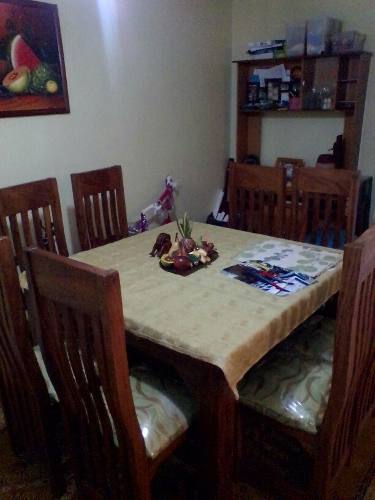 Juego De Comedor De Madera