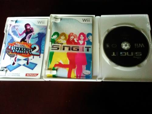 Juegos Originales De Canto Y Baile, Para Mintendo Wii