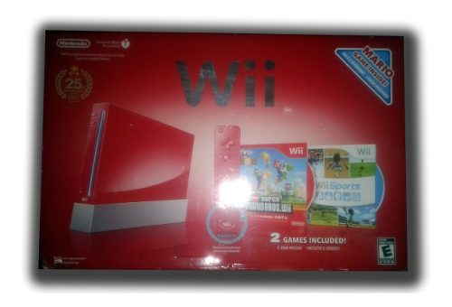 Nintendo Wii - Edición 25aniversario + Mario + Sports