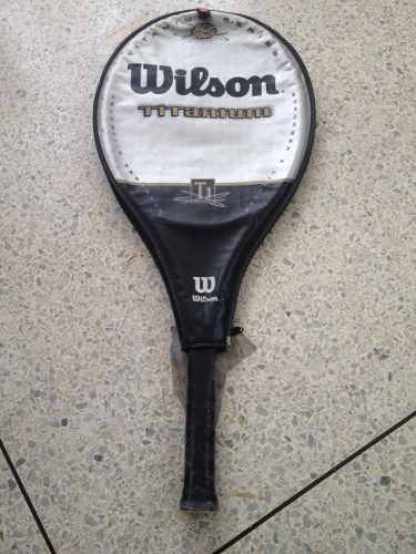 Raqueta Tenis Wilson Titanium Series Usado