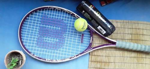 Raqueta Y Pelotas De Tenis Wilson Super Combo