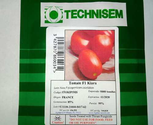 Semillas De Tomate Hibrido Tipo Perita (5000 Semillas)