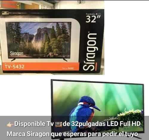 Televisor Led Siragon 32 Pulgadas Nuevo A Estrenar 190vds