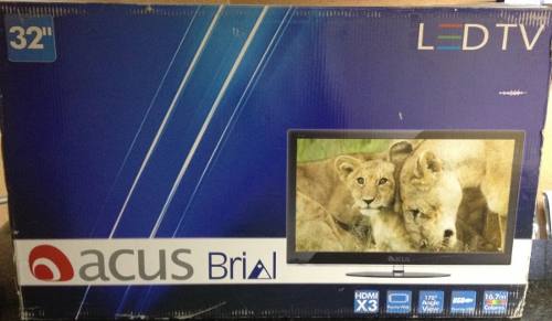 Tv Led 32 Pulgadas Marca Acus Brial