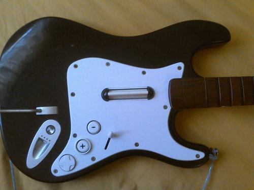 Wii Guitarra De Rock Band Original Oferta!!