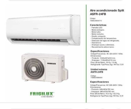 Aire Acondicionado Split btu 220v Frigilux Tienda Fisic