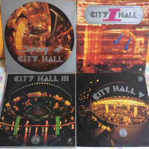 City Hall -discos Vinil Buen Estado Cada Uno