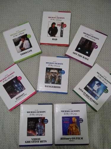 Colección Cd / Libro Original De Michael Jackson