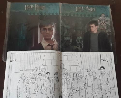 Cuaderno Para Colorear Harry Potter
