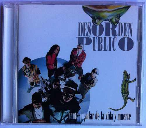 Desorden Público. Canto Popular. 1ra Edic Cd Original,