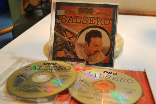 Gilberto Santa Rosa Cd Oro Salsero Doble Coleccion Original