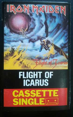 Iron Maiden Flight Of The Icarus Cassette Single 