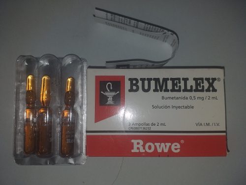 Libro De Bumelex Amp. Bumetanida De 0,5mg/2ml.