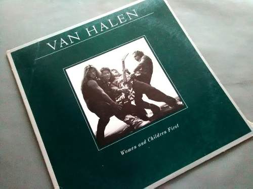 Lp1 Van Halen Women And Children First Disco Lp