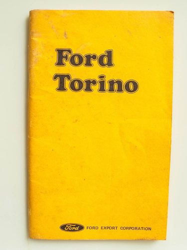 Manual Propietario Ford Torino