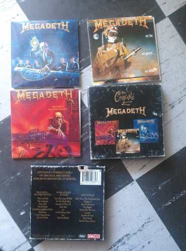 Megadeth Cds Box Set The Originals