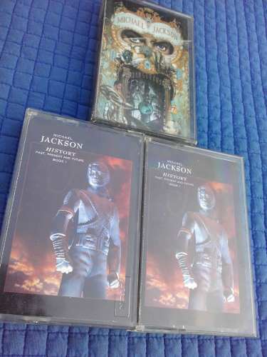 Michael Jackson Dangerous + History X 3 Cassettes