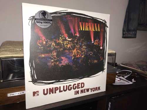 Niravana Unolugged In New York Vinyl 180g Nuevo Sellado