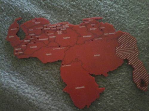 Plantillas Mapa De Venezuela Molde - Precio Publicado
