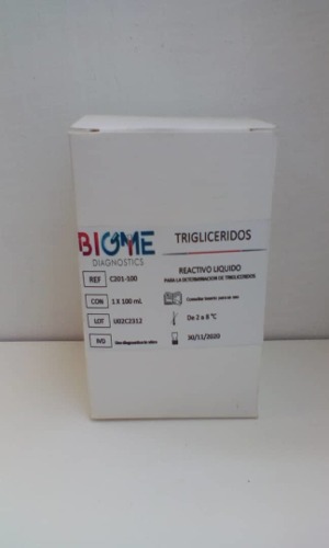 Química Biome Colesterol Trigliceridos Y Mucho Más