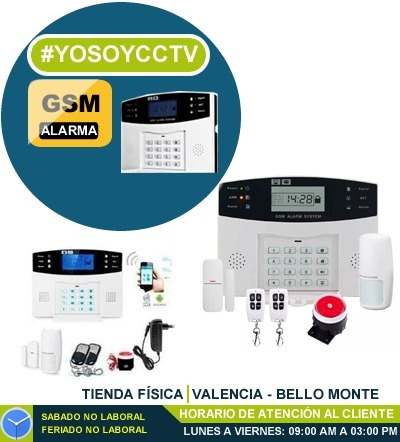 Alarma Gsm Inalambrica Para Casa U Oficina Todas Las Operado