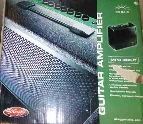 Amplificador Para Guitarra Marca Stagg 60 Watts Nuevo !!!