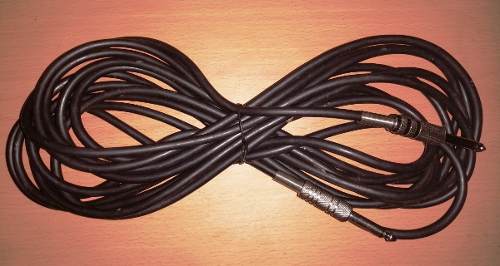 Cable Plug De 1/4 Para Instrumentos Musicales 7 Metros