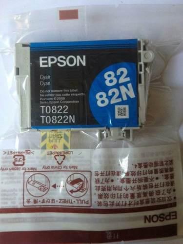 Cartucho Epson Cyan T0822n