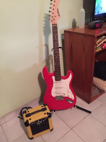 Combo Guitarra Eléctrica Rollins + Mini Amplificador